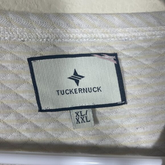 Tuckernuck Women's Cream Quilted Long Sleeve Top XL/XXL Cozy Boxy! - Picture 3 of 4
